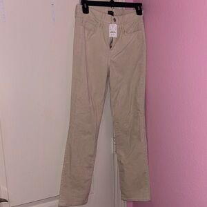 NWT Beige J CREW corduroy jeans/pants